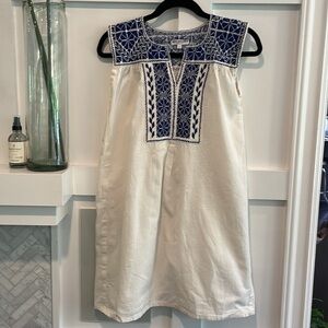 Santa Marguerite Haute Folk Mexico Hand Embroidered Dress